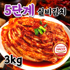 [담미재] 매운 실비김치 국산 당일제조 5단계 특제비법 감칠맛 불김치 HACCP, 1박스, 3kg