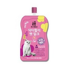 닥터할리 펫밀크 캣 200ml 저지방 고양이 우유, 캣 밀크, 1개