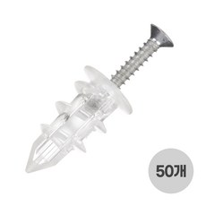 고래하우징 국산 석고보드용 오픈앙카 피스 세트 50개, 1개