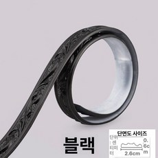 데코 고급 PVC 테이블용 레스토랑 대형 깔개 식탁보, 블랙 5m, 26mm