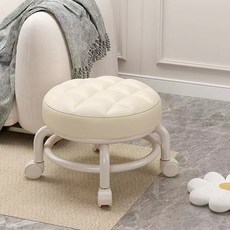 앉은뱅이 작업용 바닥의자, 1개, 화이트