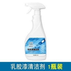 清新花香味乳膠漆清洗劑 無刺激無腐蝕 膩子粉清潔劑 多種裝修殘留適用 塗料去污清潔劑 生物酶配方膩子粉去除劑, 1個, 乳膠漆清潔劑500ML