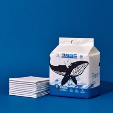 핏펫 고래패드 강아지 배변패드, 30개입, 1개