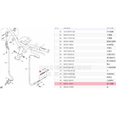 YAMAHA 山葉 90501-16831 壓力彈簧 後煞車搖臂彈簧 GTR / 勁風光, 1個