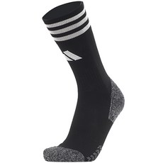아디다스 FOOTBALL CREW 1 PAIRS SOCKS 헬스 운동 러닝 축구 크루 삭스 양말, 상세설명참조, S, 1개, black+white