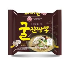 오뚜기 굴진짬뽕 라면 130g, 2개