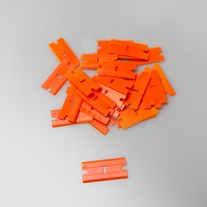 인덕션 스크레퍼 리필칼날 플라스틱, 50개