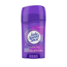 Lady Speed Stick 隱形乾爽體香膏 沐浴清新, 39.6g, 1個