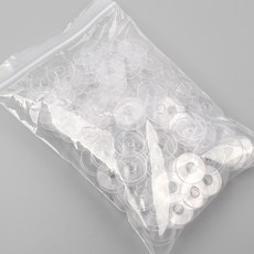 100개)공업용 플라스틱 북알 보빈, 공업용)플라스틱북알, 100개