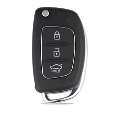 YIQIXIN 3 버튼 현대 Accent Elantra Solaris Sonata Tucson Santa Fe I10 I20 I30 I35 I40 용 원격 자동차, 03 3 Button A, 05 HY20 Blade