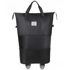 JS購物 萬向輪行李旅行收納包 折疊擴充旅行包 帶輪 旅行袋 行李袋 防水 乾濕分離 健身包運動包