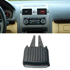 전면 대시보드 AC 에어 벤트 탭 그릴 클립 VW 투란 1T R-라인 2007 1T1819728G 용 내부 트림, 02 Middle-Right-1PC