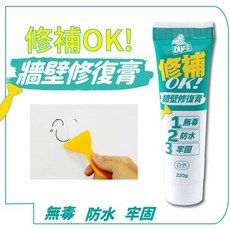 Dr. House 歐樂克修繕家 牆面修復膏 抗壁癌填補膏, 1個