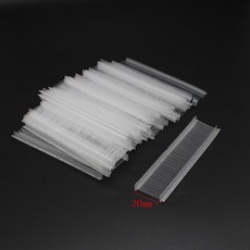 라벨건 택총 라벨테이프 1000 개몫 1220355075mm 태그 핀 태깅 건 바브 플라스틱 패스너 Kimbles 폴리 프로필렌 라벨, 20mm