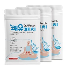 쾌유 동전패치 근육관절 원적외선 패치, 3개