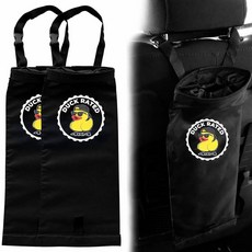 Rorex Duck 4x4 Wrangler JT JL Jk JKU 글래디에이터 액세서리 보관 오거나이저 걸이식 쓰레기 봉투 덕 홀더 2팩 159737, Rorex Duck 4x4 Wrangler, JT, J