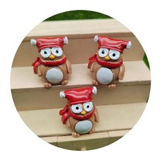 귀여운 미니 크리스마스 장식 플랫 백 카보숑 스크랩북 공예, 16. RW004711 - 13