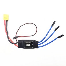 브러시리스 40A ESC F450 속도 비행기 S500 모터 F550 5V 컨트롤러 FPV RC 헬리콥터 UBEC 쿼드콥터 XT60 2 30A 4S 3A, 30A XT60 plug