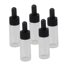 5개세트 유리 스포이드시약병 실험도구 점적병 어린이과학 수업 원리