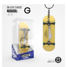 [mirthfeed] DIY 핑거 스케이트보드 / 미니 베어링 보드 Finger skateboard, G, 1개, 혼합