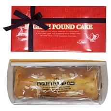 [옵스] 잉글리쉬 파운드 (선물용) 고급 수제 디저트 간식 영국식 전통 파운드케익 선물세트, 1개, 400g