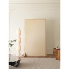 現代簡約可移動屏風隔斷，客廳臥室辦公室遮擋風水屏風，鋁合金座屏, 1個, 高180*寬80CM （鋁合金邊框）,整裝