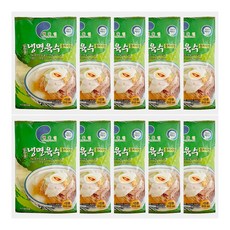 해들인 얼음골 냉면육수(동치미맛)310ml (아이스박스 팩포함), 10개, 310ml