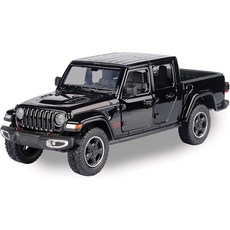 MOTORMAX 1:27 레프리카 지프 글래디에이터 루비콘 하드탑 MTX793686BK, 블랙, 1개