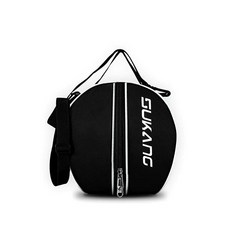 多功能籃球收納袋 (直徑30cm適用), 黑色, 1個