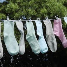 휴대용 캠핑 빨랫줄 옷걸이 건조대 와이어 베란다 실내 옥상 차박 호텔 집게 여행용, 화이트, 1개