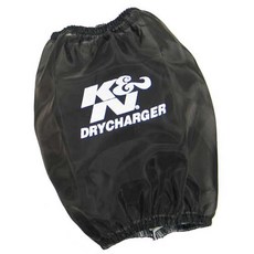 K&N RC-4630DK 블랙 드라이차저 필터 랩 - K&N RC-4630 필터용, 블랙 필터 랩