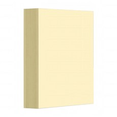 文具通 A5 70gsm 彩色影印紙 1000張 淺黃色, 1個, 淺黃色 超商取貨僅限2組