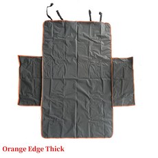 강아지 트렁크 매트 방수 차량 보호용, Orange Edge Thick