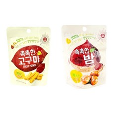 촉촉한말랭이세트 촉촉한고구마1개+촉촉한밤1개 cha+158SA, 1개