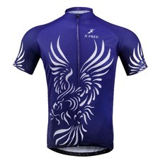 X-FREE 蒼鷹 自行車騎行服 短袖車衣 男款 排汗衫 F30-07, 1個, M