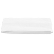 운동 스포츠용 미끄럼 방지 탄성 헤어밴드 요가 헤어 액세서리 편안한 흡수 웨어, 하얀색