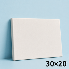 아트스타 면천 직사각 미니 캔버스 30cm x 20cm (두깨 13mm) 액자 탁상용 그림 선물 미술수업 드로잉카페 유화 체험학습프로그램, 5개, 5호