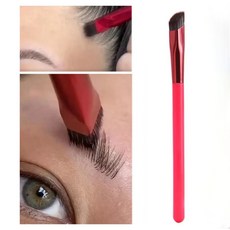 비엠 리얼 5D 눈썹결브러쉬 아이브로우 펜슬브러쉬 셀프메이크업 네모브러쉬, 1개