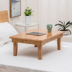 원목 교자상 베란다 접이식 상판 탁자 37cm 나무상 다다미 60 80, A. 난주 접이식 캉 테이블 가정용 식탁 원목 사각형, A. 난주 접이식 캉 테이블 가정용 식탁 원목 사각형
