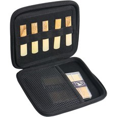 프로페셔널 알토 색소폰 리드 색소폰 알토용 전통 리드와 호환되는 인도밋 하드 프로텍티브 여행용 케이스