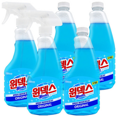 윈덱스 유리세정제 본품 + 리필, 3개, 500ml