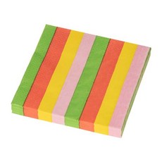 정규 수입품 아라비아 종이 냅킨 보코 스트라이프 폭 33cm 20장들이 1075872