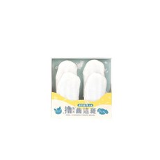 福媽寵物 寵物潔牙口腔護理套組 (齒留香益菌口腔噴液+齦來健康護齒凝膠+撸齒這斑潔牙套) 貓狗適用, 撸齒這斑潔牙套 四入, 1個