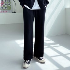 Bikend studio 男款素色內刷毛縮口褲