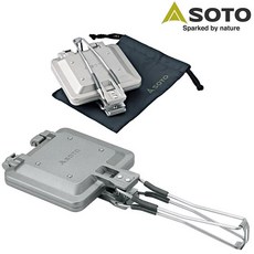 SOTO 折疊式熱壓三明治烤盤 可分離雙面煎盤(附收納袋) ST-952, 1個