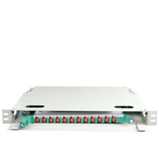 ODF光纖配線架 子框 熔纖盤, 1個, 12芯ODF FC滿配單模, 12芯ODF FC滿配單模