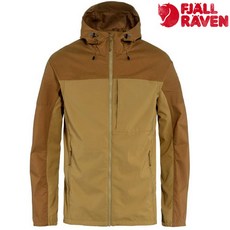 Fjallraven 北極狐 Abisko Midsummer G1000軟殼防風外套 男款 蕎麥棕/栗子 M號