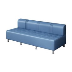 대기실 쇼파 약국 3인용 휴게실 벤치 진료 은행 로비, 블랙 140x55x38