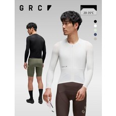 자전거옷 GRC 남성용 여름 긴팔져지 자외선차단 라이딩 자전거의류