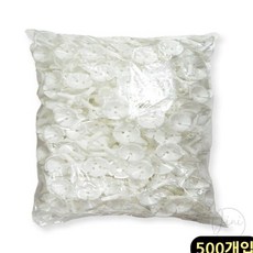 JINI 풍선컵 화이트 500개입 풍선손잡이